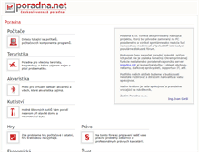 Tablet Screenshot of poradna.net