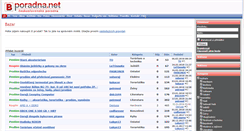 Desktop Screenshot of bazar.poradna.net